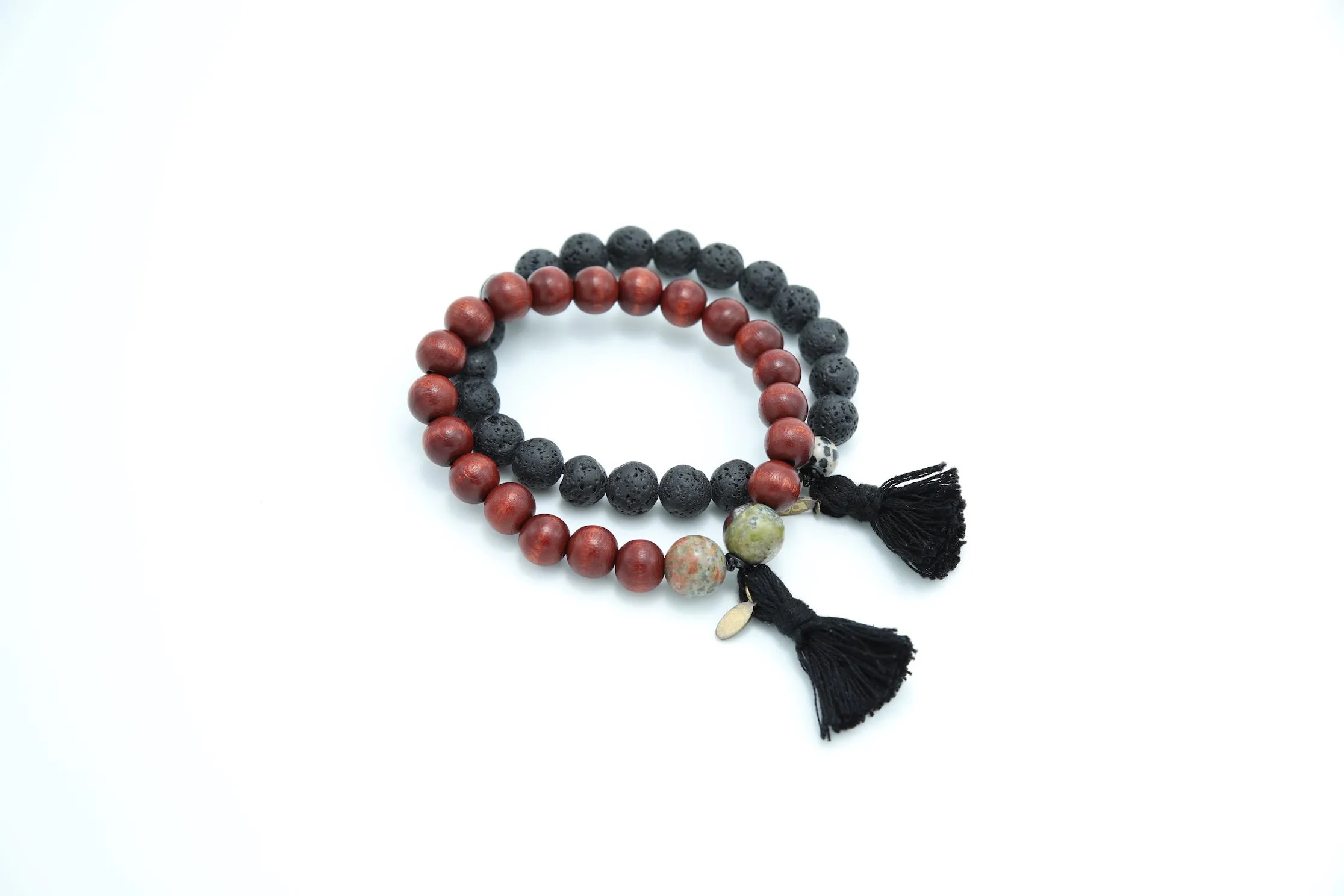 TASTY STEVE - 'Stone Bracelet' - Mahogany