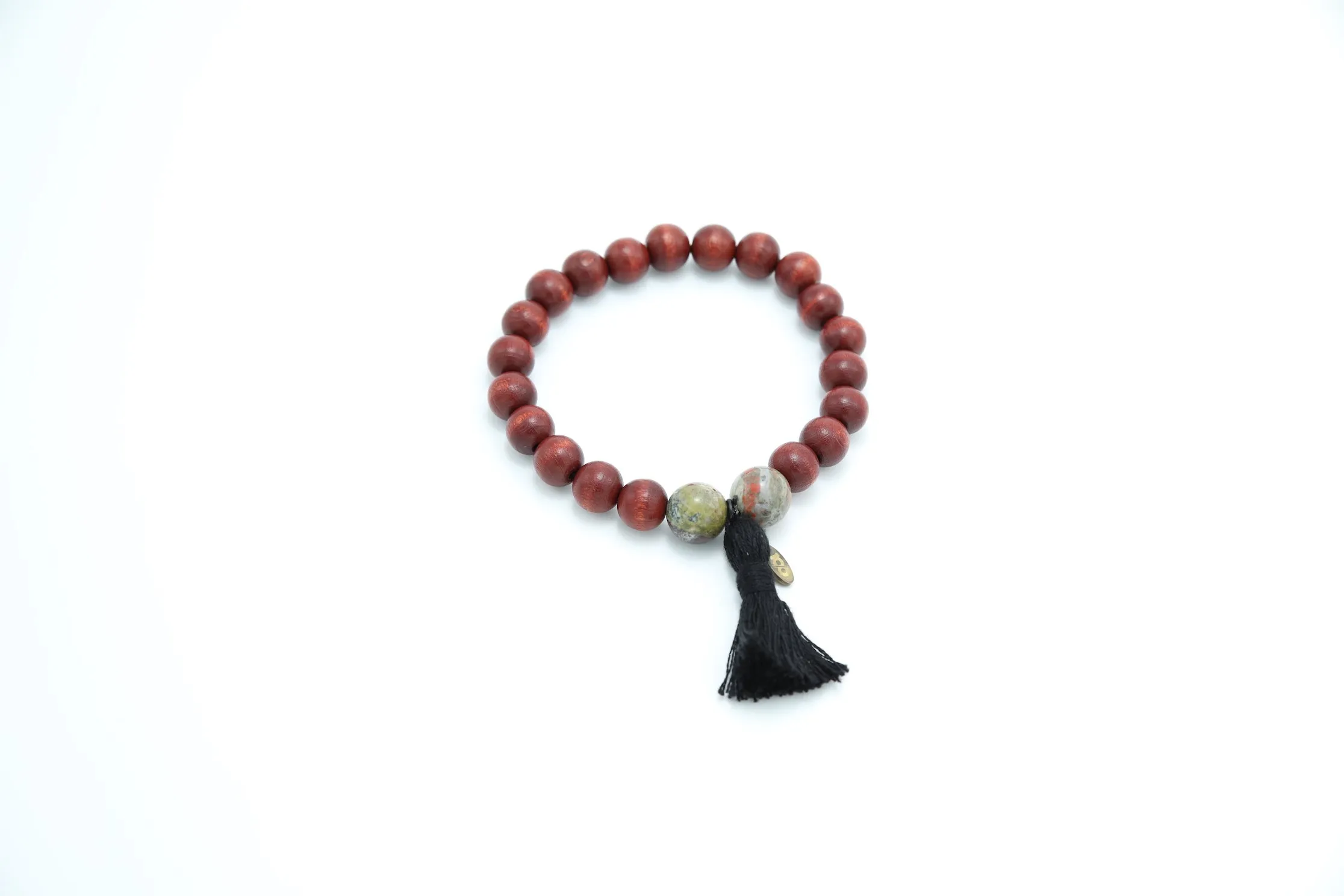 TASTY STEVE - 'Stone Bracelet' - Mahogany