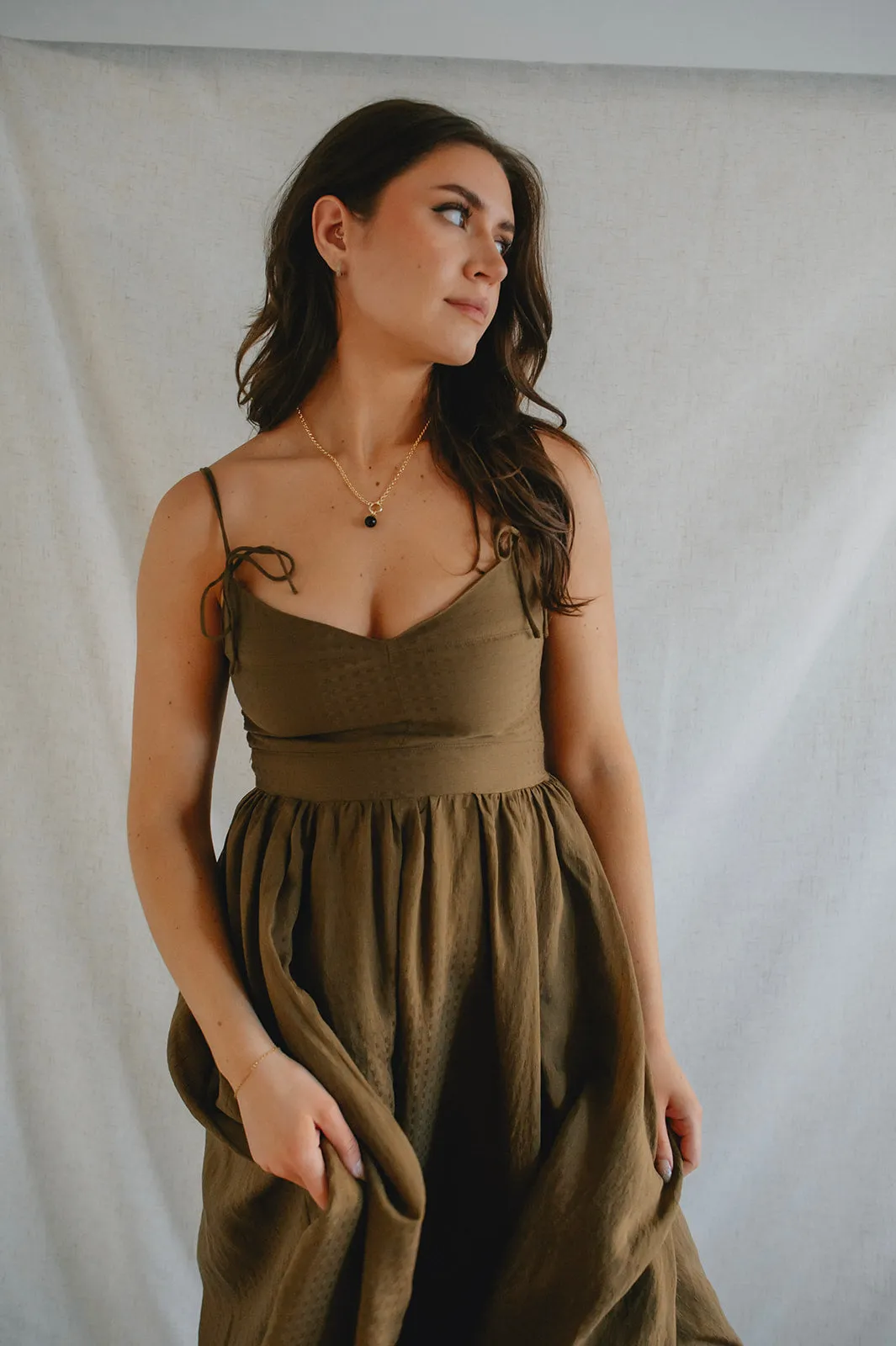 The Monroe Rolo Chain Necklace - Onyx