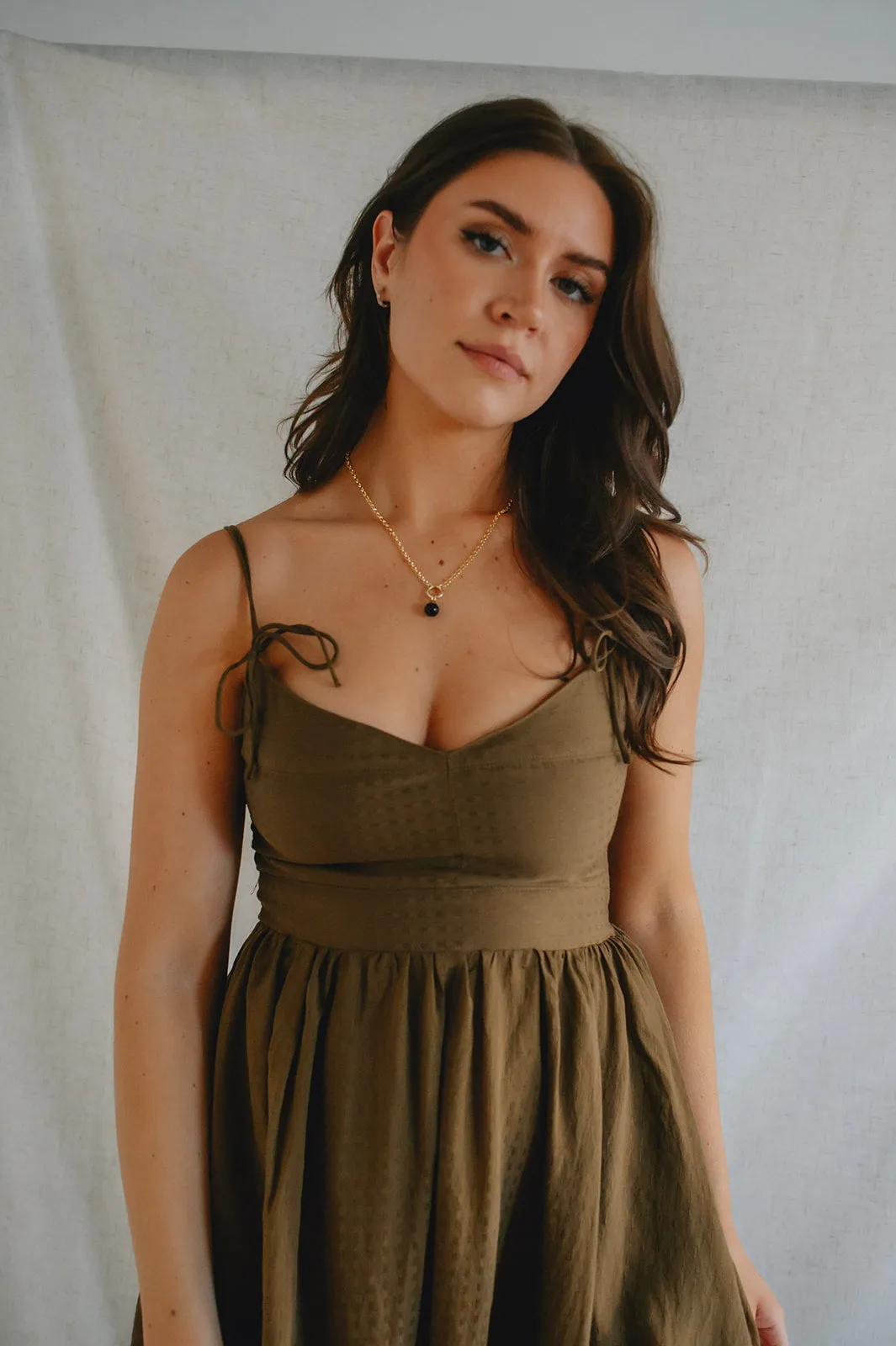 The Monroe Rolo Chain Necklace - Onyx