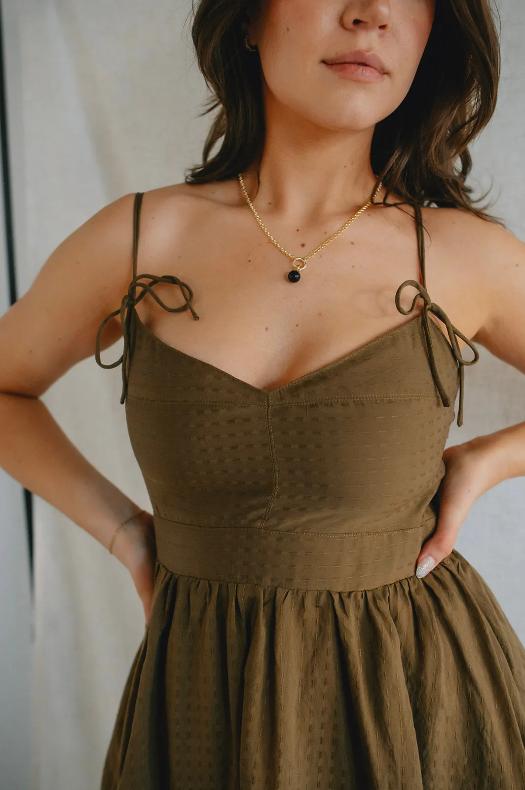 The Monroe Rolo Chain Necklace - Onyx