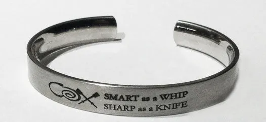 Titanium Coxswain Engraved Rowing Bracelet