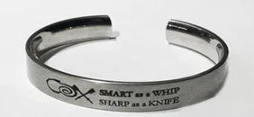 Titanium Coxswain Engraved Rowing Bracelet