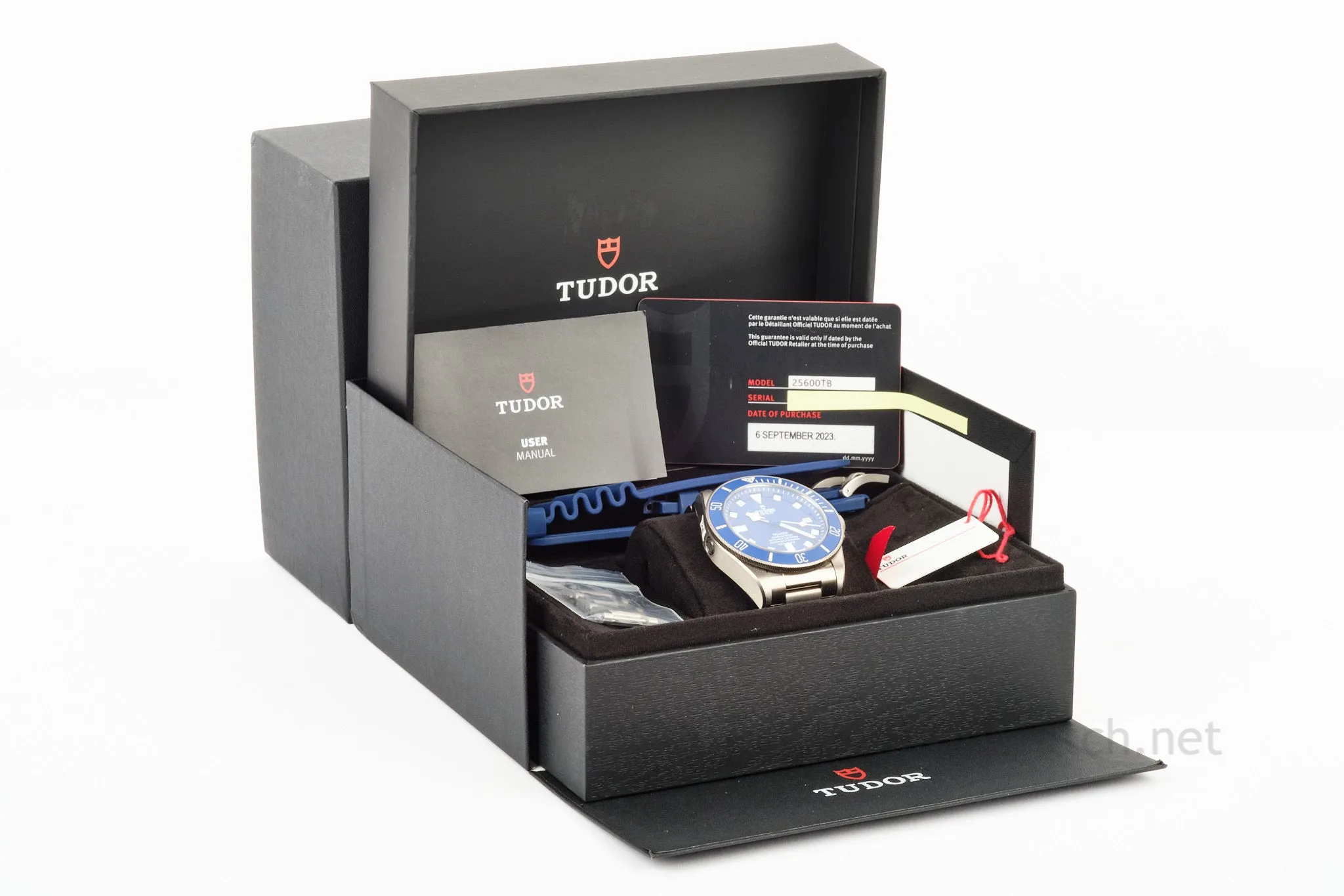 TUDOR PELAGOS 25600T Blue Dial COMPLETE SET 09-2023