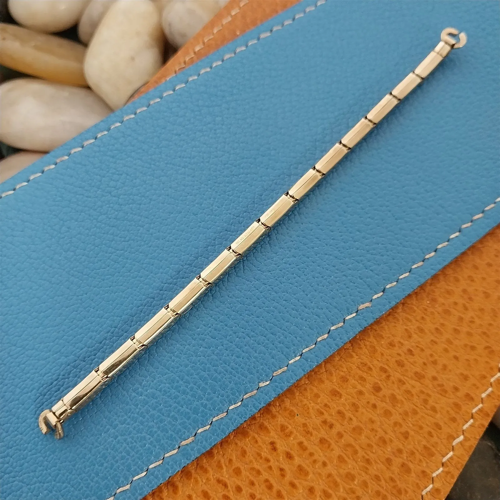 Vintage 1958 10k Gold-Filled Speidel Slim Unused Ladies MCM Cocktail Watch Band