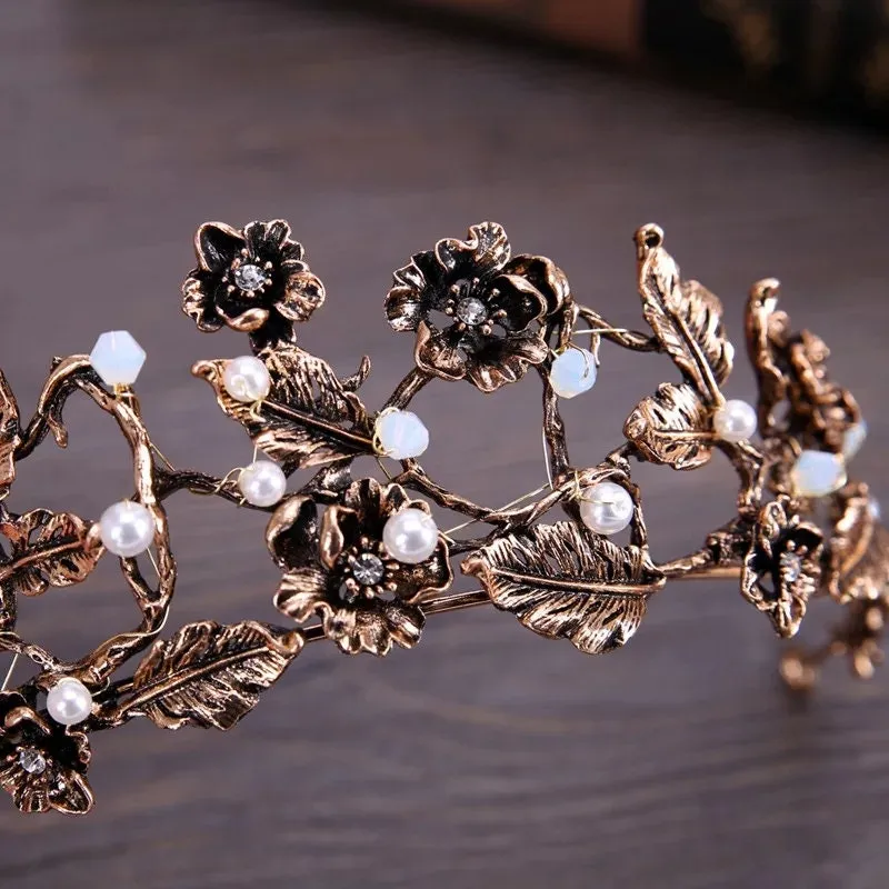 Vintage Greek God Goddess Goth Crowns and Tiaras king Queen bridal cosplay diadem