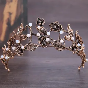 Vintage Greek God Goddess Goth Crowns and Tiaras king Queen bridal cosplay diadem