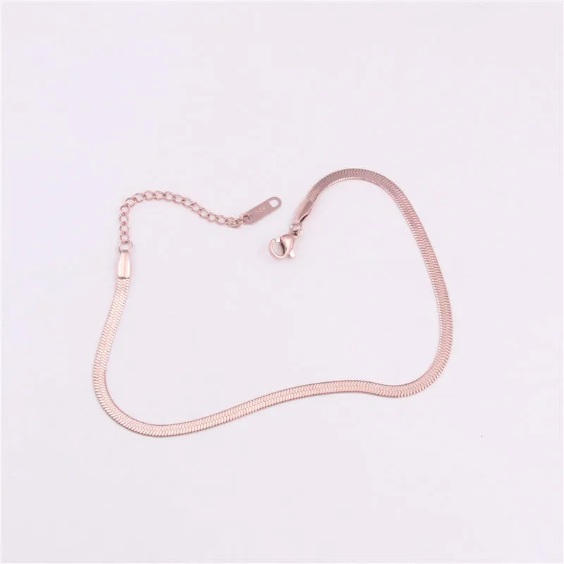 Women's Minimalist Gold-plated Anklet