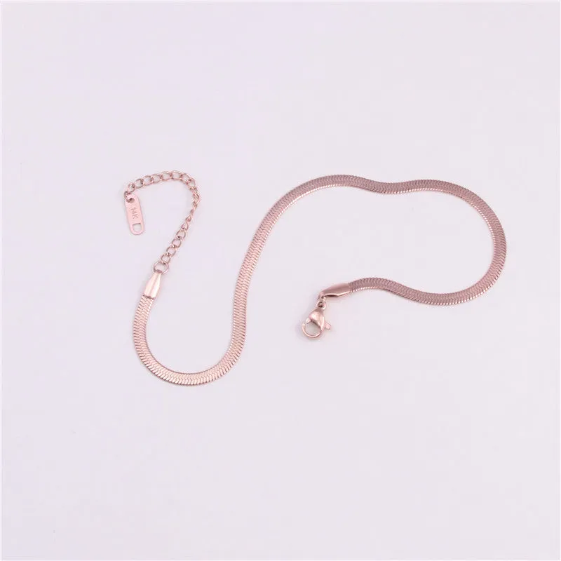 Women's Minimalist Gold-plated Anklet
